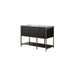 Isis 48’’ - Vanity on Legs 2 Drawers Gray Marble Effect