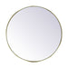 Ophelie - Framed Round Mirror